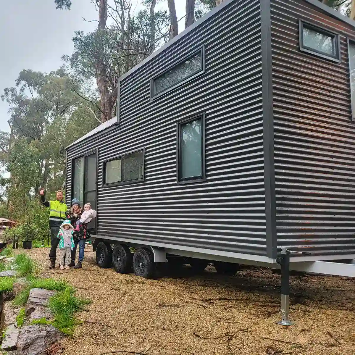 Tiny House delivered to Emerald Victoria