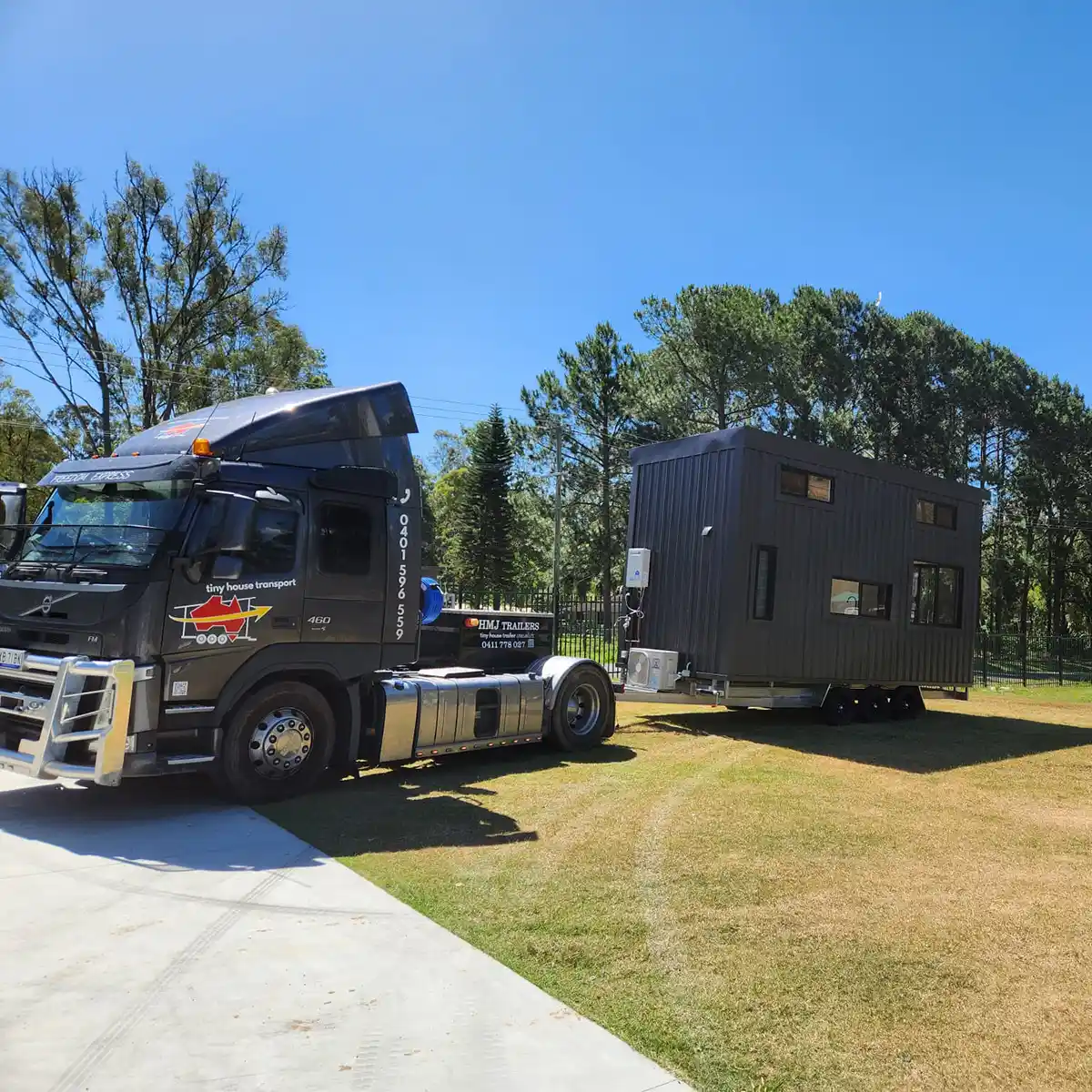 Tiny House delivered to Jimboomba QLD