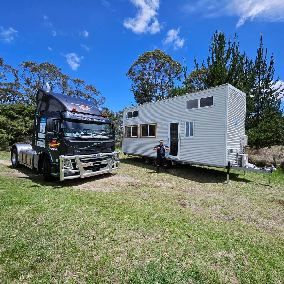 LJM Tiny Homes delivered to Stanthorpe Queensland