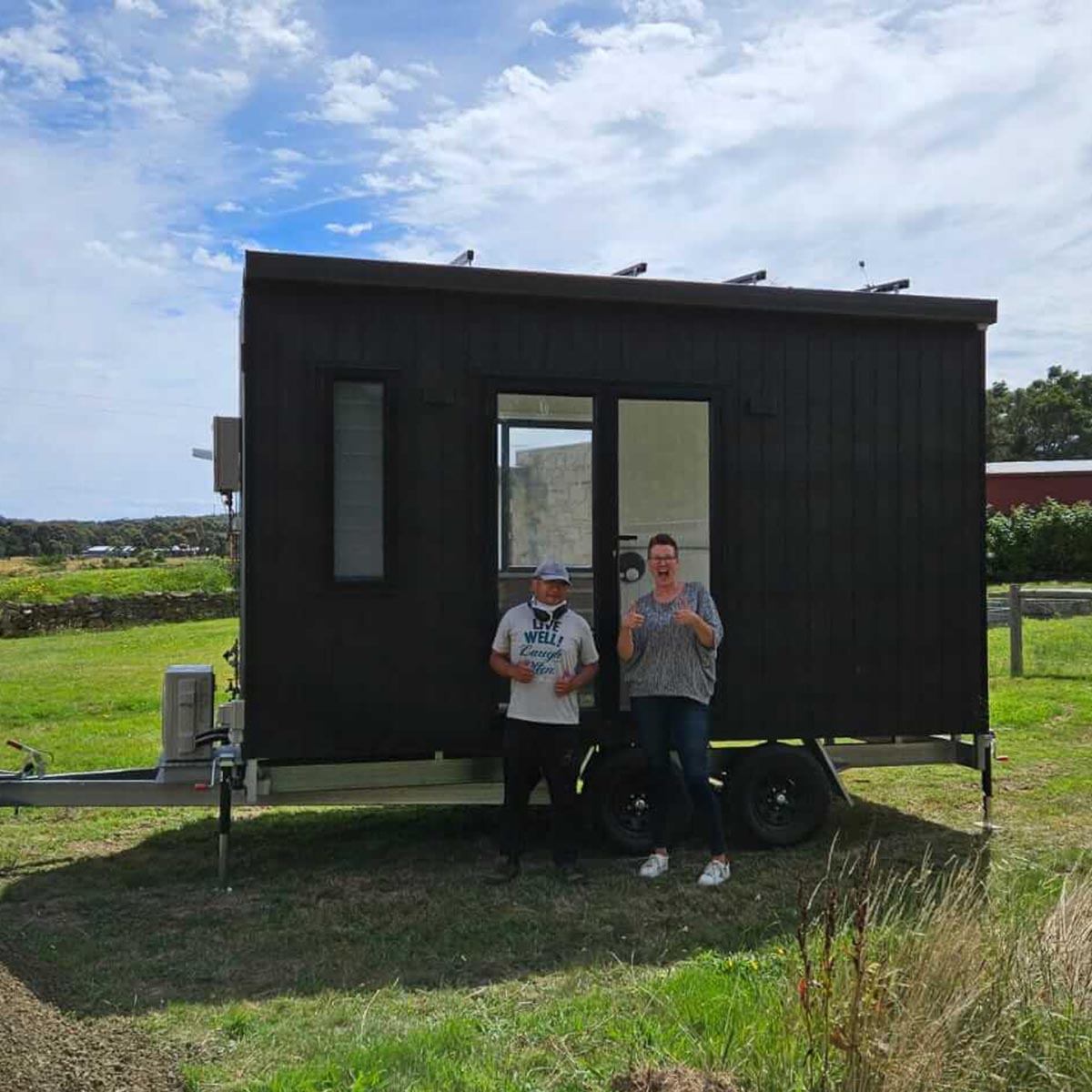 Removed Tiny Home delivered to  Buninyong Victoria