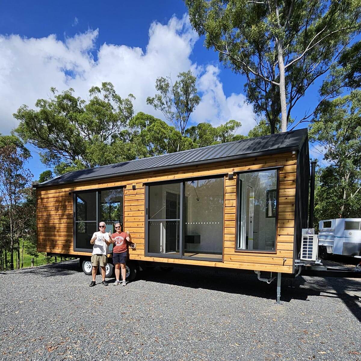 Alphaline Tiny Home delivered to Narangba Queensland