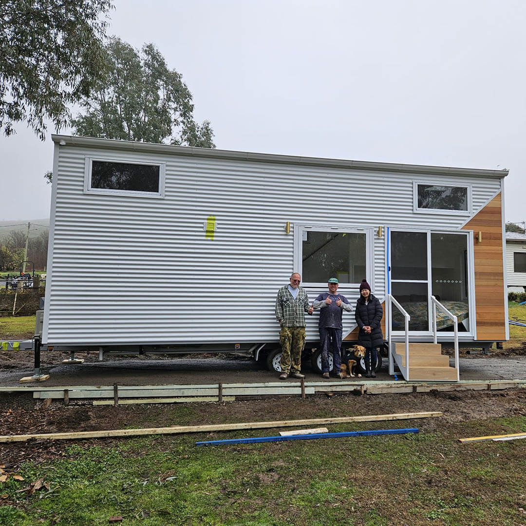 Tiny home delivered to Gundagai NSW