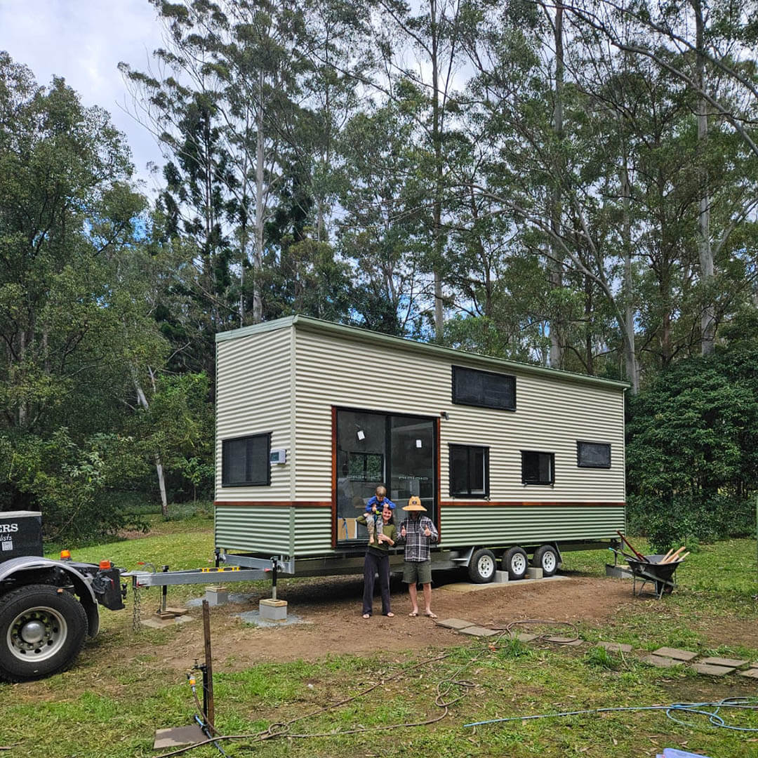 Tiny Home delivered to Main Arm NSW