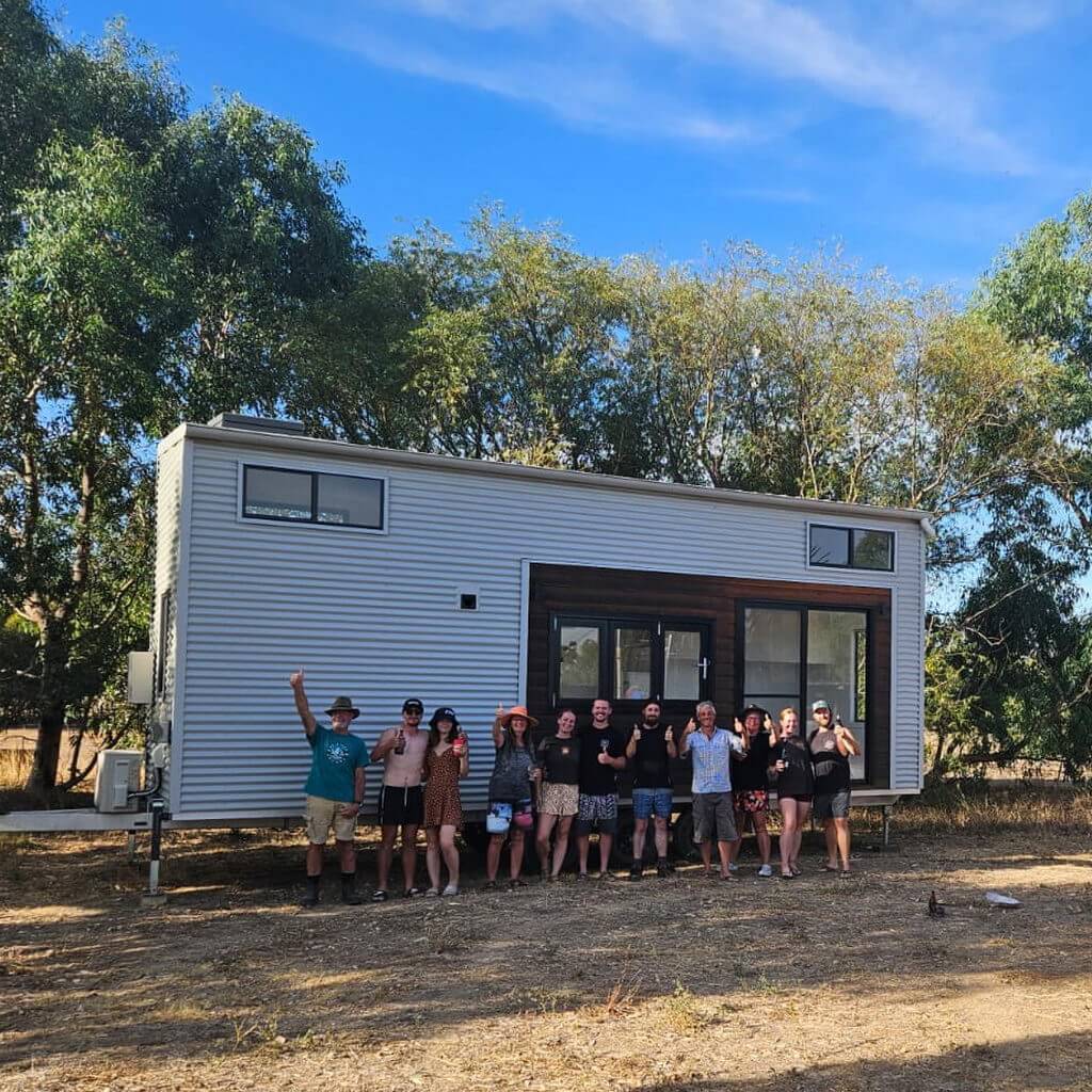 LJM Tiny Home delivered to Echuca Victoria