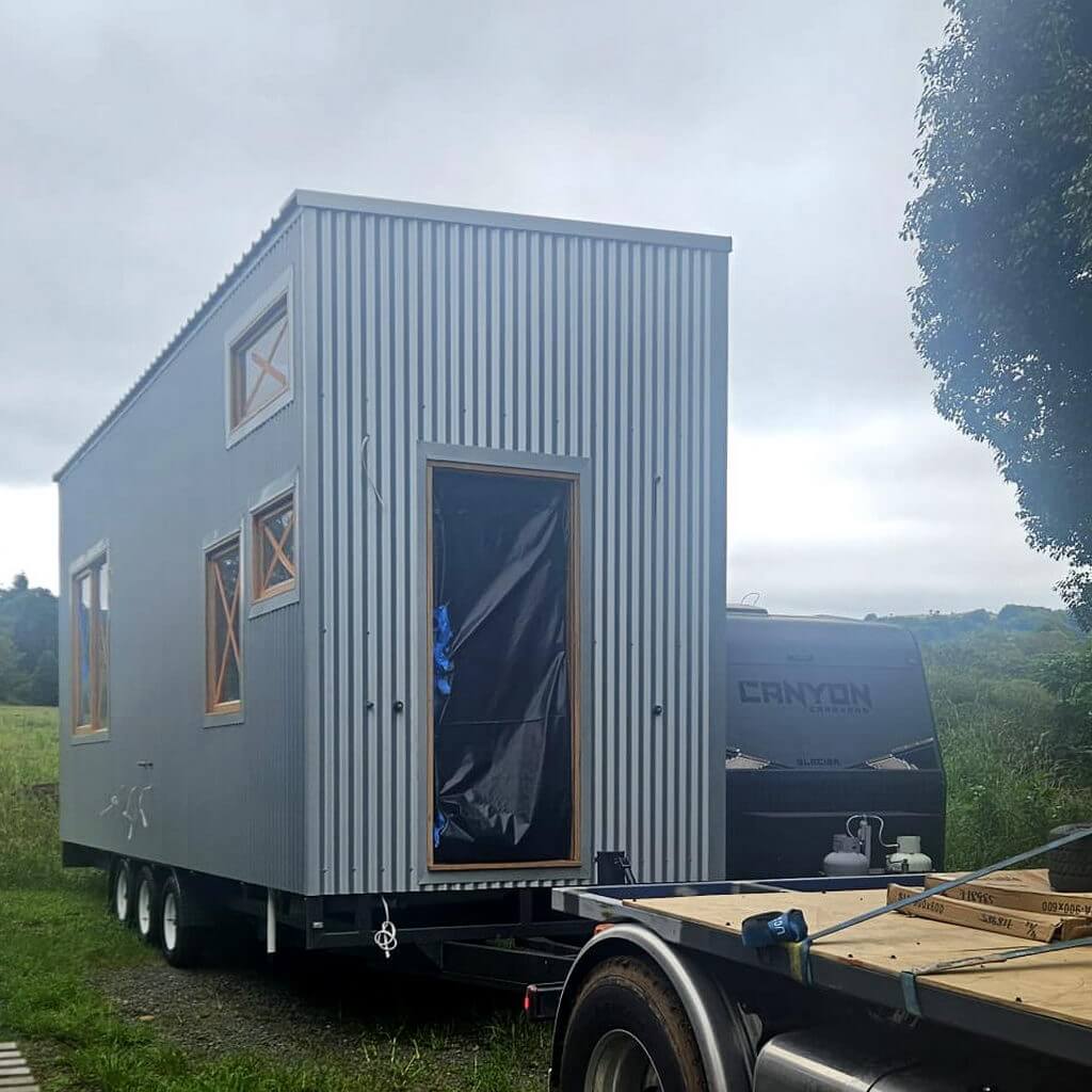 Tiny Home delivered to Bangalow NSW