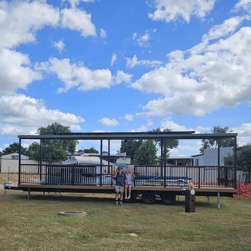 Alphaline Tiny Home delivered to Moranbah QLD