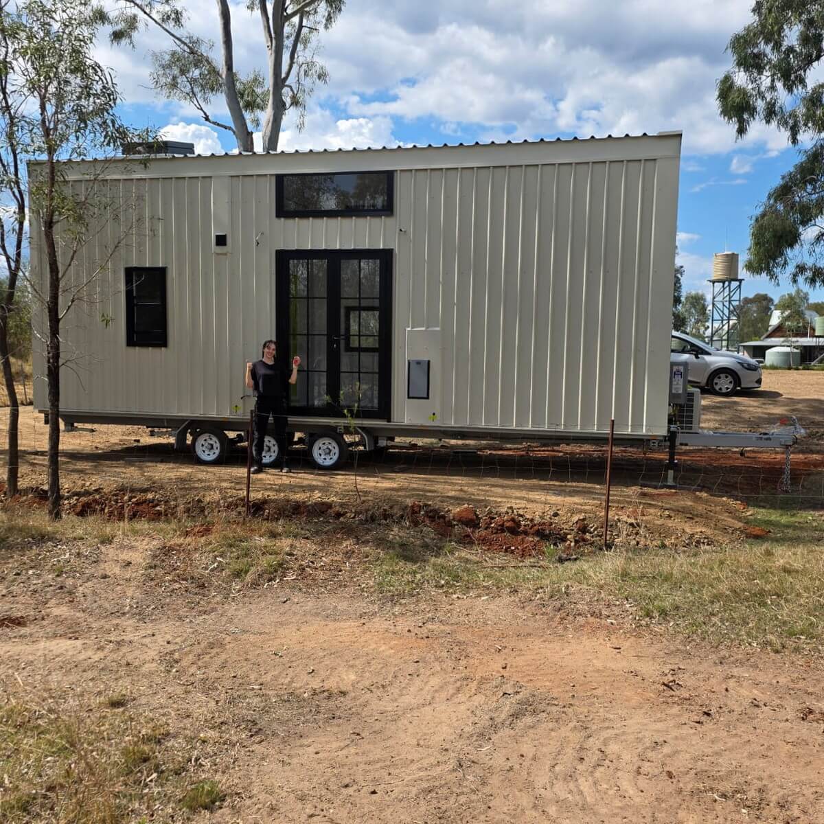 LJM Tiny Home delivered to Toowoomba Queensland