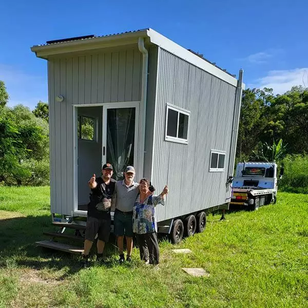 Tiny House delivered to Chandler Queensland