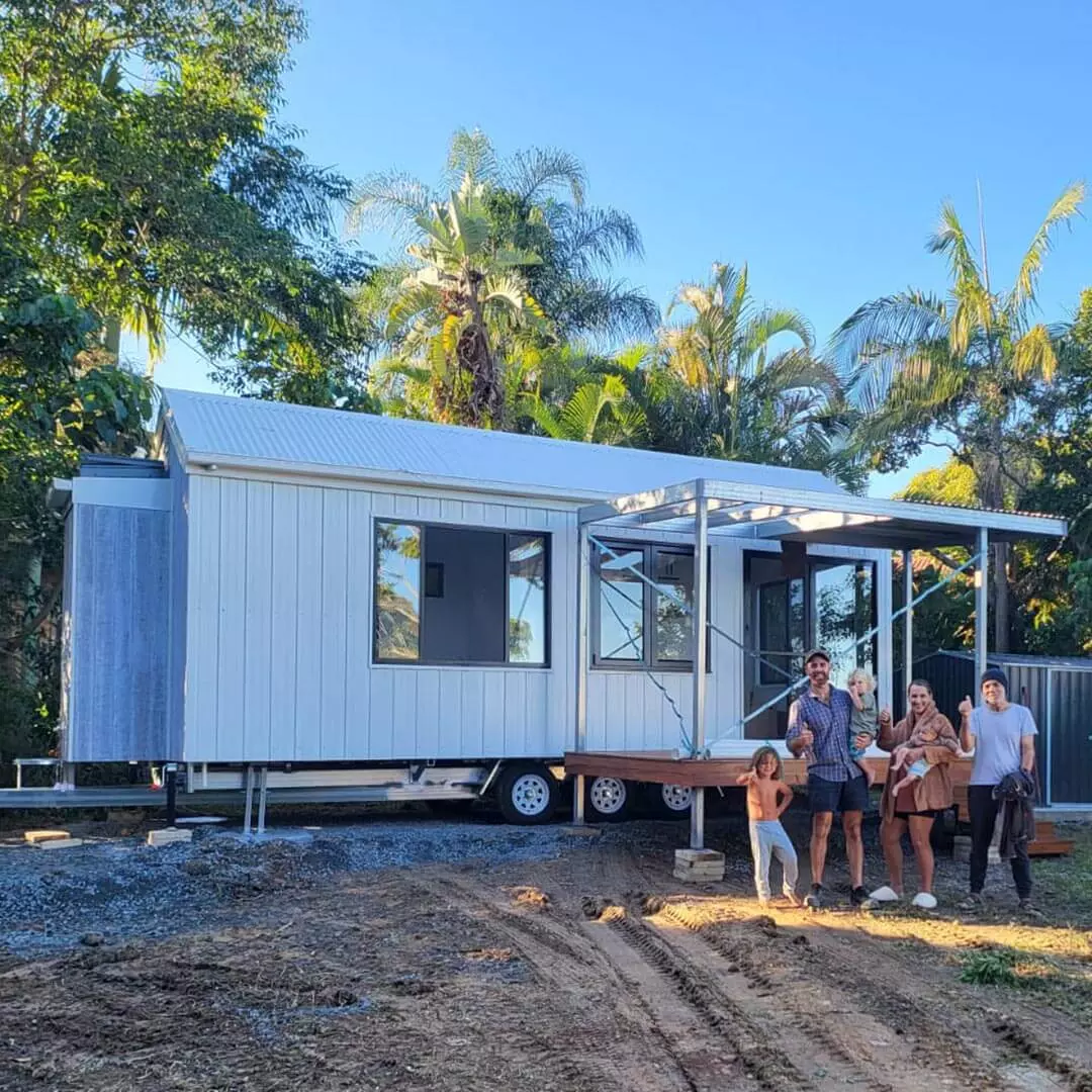 Tiny House delivered to Ocean Shores NSW