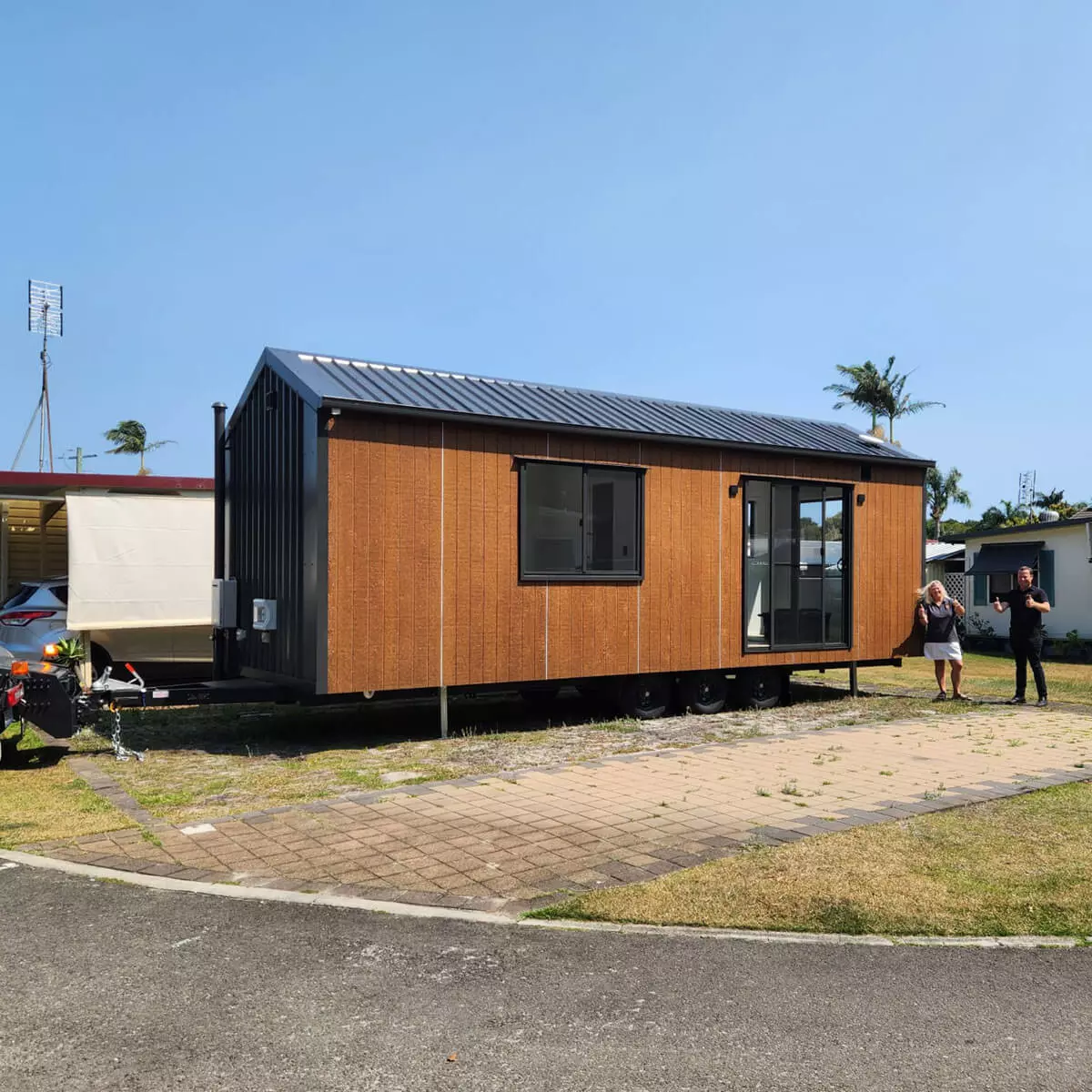 Alphaline Tiny Home delivered to Chinderah NSW