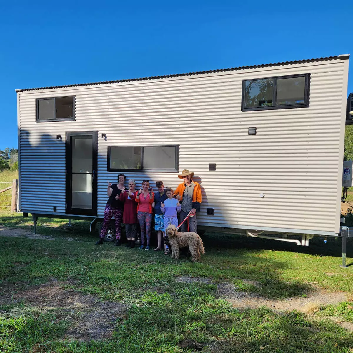 Tiny House delivered to Pomona QLD