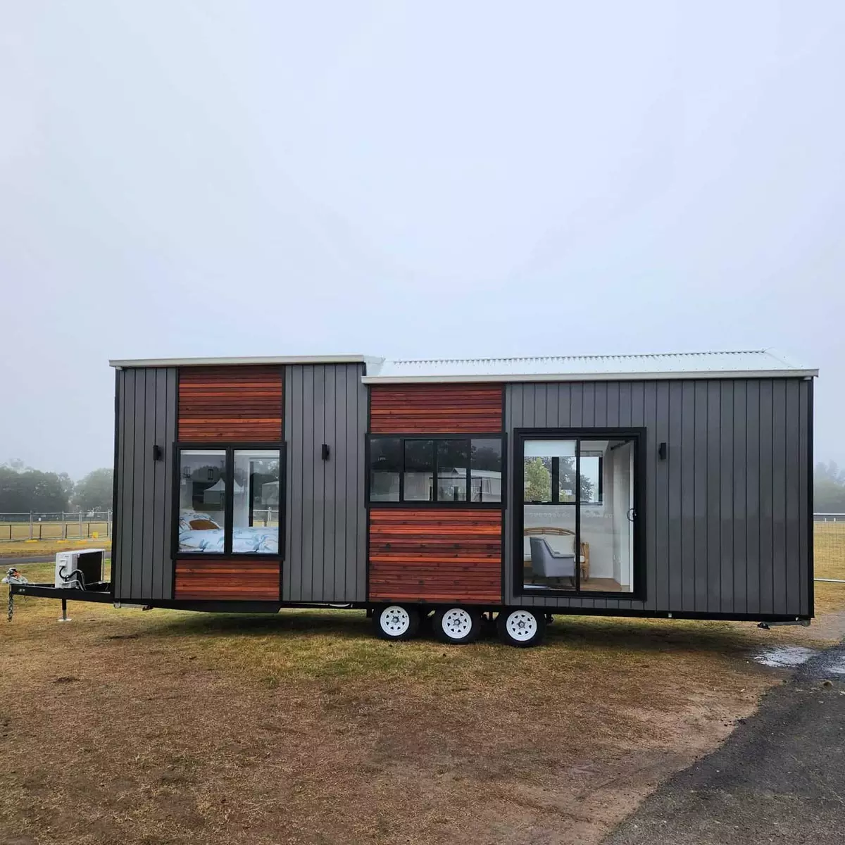 Tiny Home delivered to the Tiny Homes Expo in Brisbane