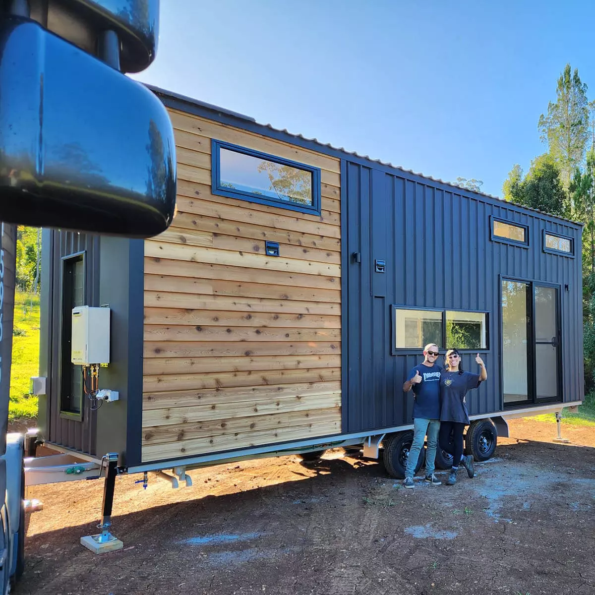 LJM Tiny Home delivered to Kyogle NSW