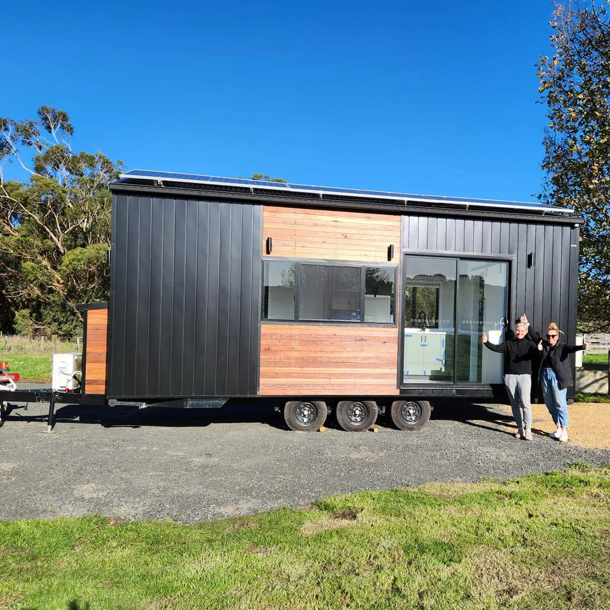 Hawkmount Tiny Home delivered to Koonawarra VIC