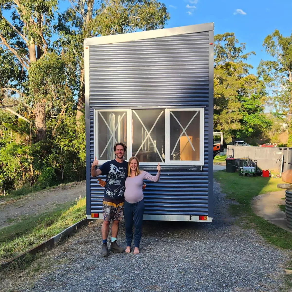 Home Build Tiny Home moved to Eumundi Queensland